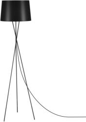 Kaja Lighting Lampadar Remi, 1xE27, H174cm, D45cm, metal, textil negru (K-4353)