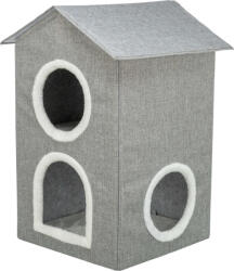 TRIXIE Luna | Prémium szövet bújó és kuckó macskák részére - 47 × 67 × 47 cm, világosszürke