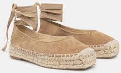 Answear. LAB espadrilles velúrból - bézs Női 40 - answear - 24 990 Ft
