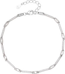  Ezüst köves női karkötő - 18-21 cm / 2, 5 mm (AG29729) BR-DS0001