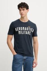 Aeronautica Militare pamut póló - sötétkék S - answear - 16 990 Ft