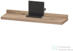 Duravit SIVIDA 40x11, 5 cm-es polc Sivida tükörhöz fekete tartóval, márványos tölgy SV74300BD550000 (SV74300BD550000)