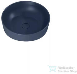 AREZZO design LORCA 42x42 cm pultra ültethető mosdó, matt kék AR-146056 (AR-146056)