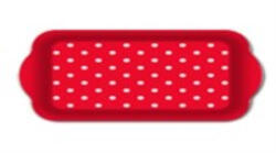 Báthory Tálca zserbós 33x14, 5x2, 5 cm, műanyag, pöttyös (SJ21)