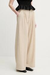Gestuz nadrág - bézs 38 - answear - 50 990 Ft