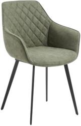 Kave Home Sötétzöld Kave Home Aminy műbőr étkezőszék (LF-CC0253UE19)