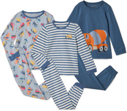 Tchibo - 3 gyerekpizsama - férfi - méret 122/128 - kék