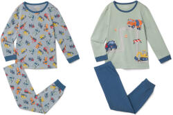 Tchibo - 2 kisfiú pizsama - férfi - méret 122/128 - kék/mintás