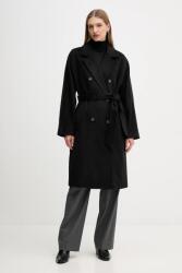 DKNY gyapjúkabát - fekete L - answear - 62 990 Ft