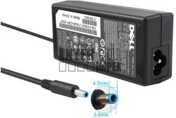 Dell 0928G4 0G6J41 0TJ76K YY20N 74VT4 43NY4 LA65NS2 0MGJN9 G6J41 8XW1N 2D1TJ 0G4G24 series 4.5*3.0mm 19.5V 3.34A 65W notebook/laptop hálózati töltő/adapter gyári (PSOMGJN9)