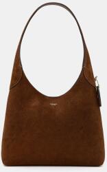 Coach női velúrbőr táska Brooklyn Shoulder Bag 28 - barna Univerzális méret - answear - 142 990 Ft