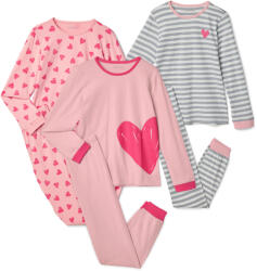 Tchibo - 3 gyerekpizsama - nő - méret 134/140 - kék