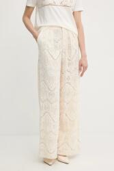 Twinset nadrág - bézs 40 - answear - 102 990 Ft