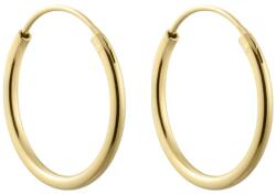 Design Letters aranyozott ezüst fülbevaló - arany Univerzális méret - answear - 23 990 Ft