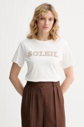 Weekend Max Mara pamut póló BORA - fehér S - answear - 32 990 Ft