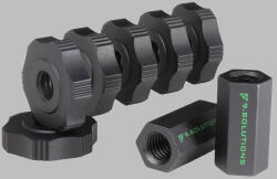 9. Solutions 3/8" Finger Nut and Connecting Nut (D114312)