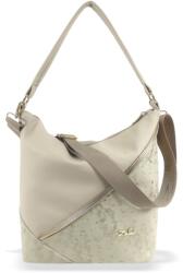  Zellia Női Válltáska ZLB332 Beige - D3 - (20285463)