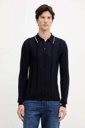 Trussardi gyapjú pulóver - sötétkék S - answear - 32 990 Ft