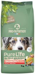 Pro-Nutrition PureLife Teljesértékű táp felnőtt kutyáknak lazaccal 12kg