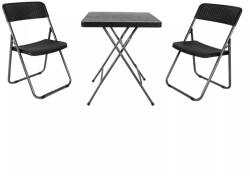 Linder Exclusiv Kerti szett BISTRO SET Fekete (GM7000)