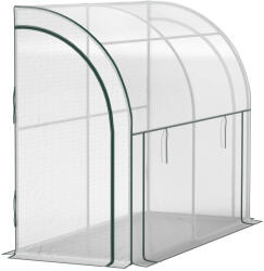 AGA Kerti fóliasátor falhoz 200x80x157 cm (DSA2316/84H-195V00WT)