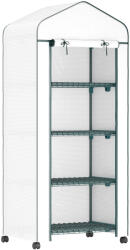 AGA Kerti fóliasátor 165x69x50 cm (DSA2323/845-228V05WT)