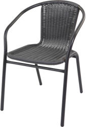 Linder Exclusiv Kerti szék RATAN Sötétszürke/Fekete (MC4605)