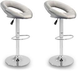 Aga 2x Bárszék MR2043 Szürke (MR2043Grey-2)