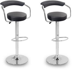 Aga 2x Bárszék MR2037 Fekete (MR2037Black-2)