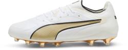 PUMA King 20 Ultimate FG stoplis focicipő, fehér - arany (108457-04)