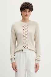 Sisley pulóver - bézs M - answear - 23 990 Ft