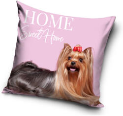  Kutyás Yorkie Pink párnahuzat 40x40 cm (CBX214054PNL) - ostore