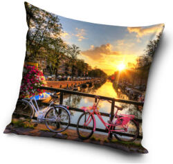  Amsterdam Bicycle párnahuzat 40x40 cm (CBX214075PNL) - ostore