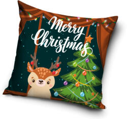 Karácsony Karácsonyi Cute Reindeer párnahuzat 40x40 cm (CBX226075PD)