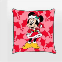  Disney Minnie Holly Karácsonyi párnahuzat 40x40 cm Velúr (CBX240521MNM)