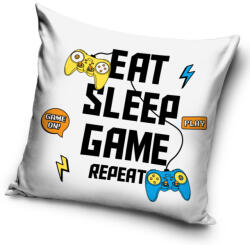  Gamer Repeat White párnahuzat 40x40 cm (CBX201025PNL)