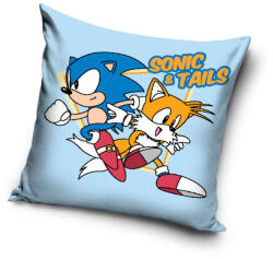  Sonic a sündisznó Tails párnahuzat 40x40 cm