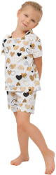 Italian Fashion Pijama fete ITALIAN FASHION ARIELA scurt print: 134/140 (AAF-DPZ-ARIELKKDR 134/140)