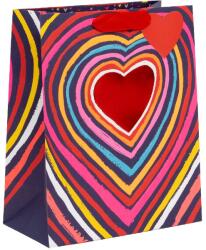 BSB ajándéktasak (31, 5x26x13, 5 cm) színes szívek, Big Love (6) (GLP2511)
