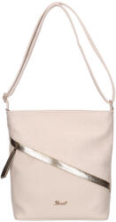 Karen D 643 bézs virág arany rostbőr táska