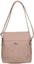 Karen D 214 drapp virág rostbőr táska