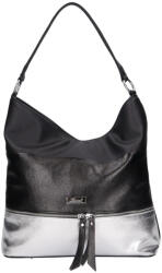 Karen rostbőr táska 1713 fekete ezüst