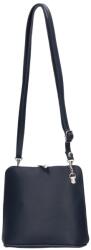  Olasz bőr 5128 kék kicsi női oldaltáska