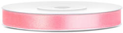  Szatén Szalag 0, 6 cm Széles 25 méter Világos Rózsaszín (TS6081J)