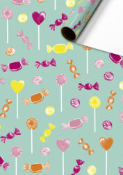  Stewo Tekercses Díszcsomagoló 70 cm x 2 m Orle Turquoise (AAE419)