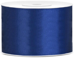  Szatén Szalag 5 cm Széles 25 méter Tengerészkék (TS50074)
