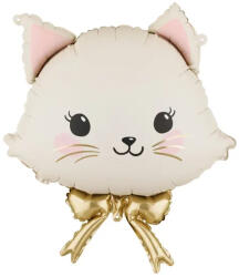 PartyDeco S. r. o Cica fej, fólia lufi, 50 x 60 cm Lufi