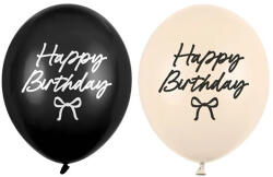 PartyDeco S. r. o Lufi, nagy csomag, HB , fekete-bézs, 50 db/cs