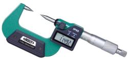 INSIZE Micrometru digital cu varfuri ascutite 30 INSIZE 0-25 mm, rezolutie 0, 001 mm, tip A (3530-25A)