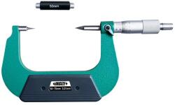 INSIZE Micrometru mecanic cu varfuri ascutite 15 INSIZE 50-75 mm, rezolutie 0, 01 mm, tip B (3230-75BA)